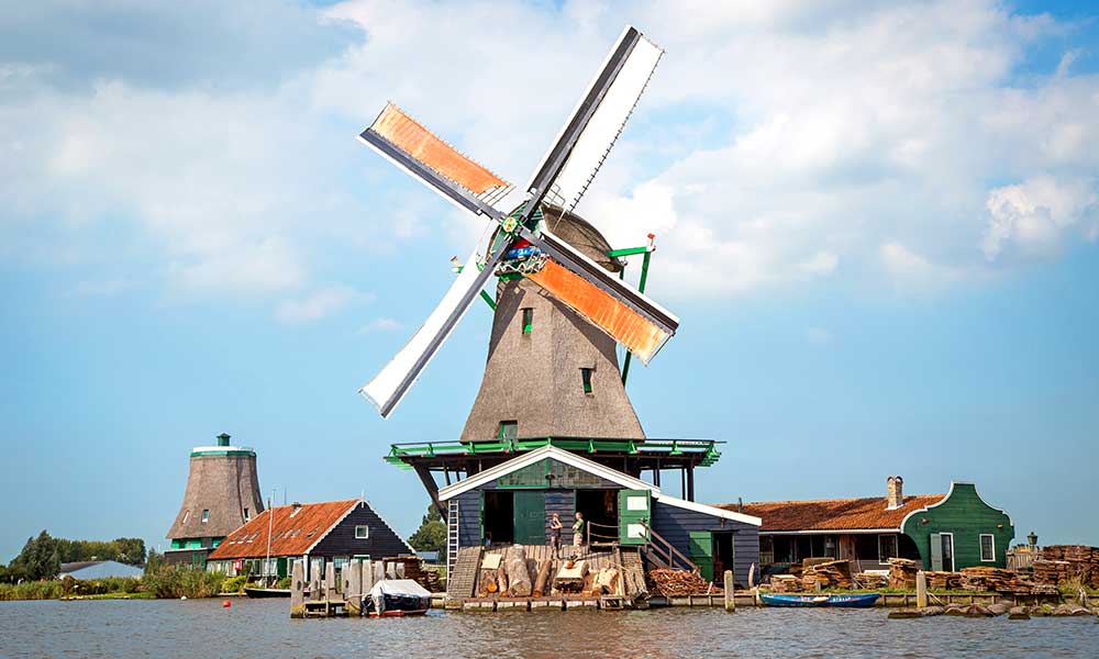 Houtzaagmolen-‘Het-Jonge-Schaap’ Wood sawmill The Young Sheep